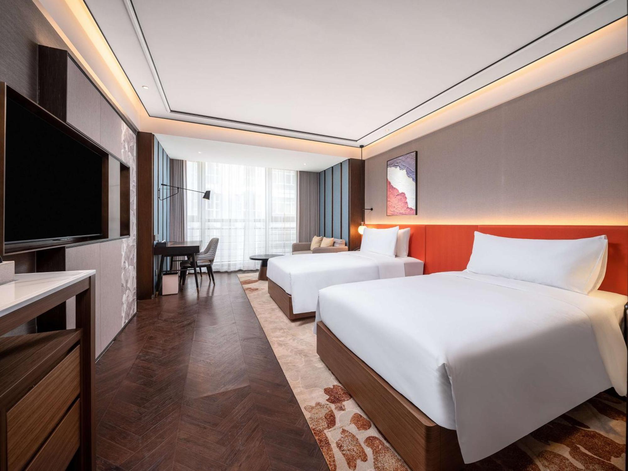 Hilton Garden Inn Beijing Guomao Exterior foto